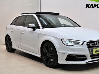 Audi S3Quattro Sportback 2.0 TFSI Pano RÄNTA 2014, Halvkombi