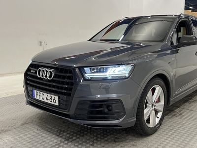 Audi SQ7Q7 Quattro 4.0 TDI V8 7-Sits SE SPECS Pano BOSE 2017, SUV