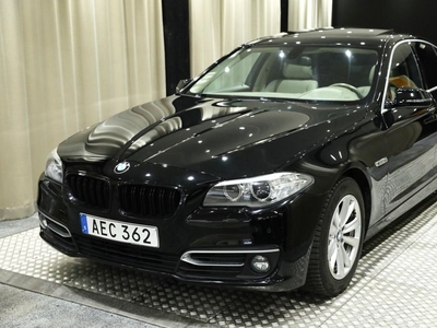BMW 520d Sedan Modern Panorama Skinn Välutrustad Fullservad 2014, Sedan