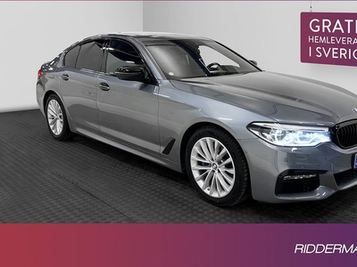 BMW 530d xDrive M Sport Innovation Shadow D-värme H K HUD 2018, Sedan