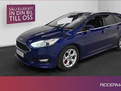 Ford Focus1.5 ST-Line Kamera Halvskinn Välservad 2014, Kombi