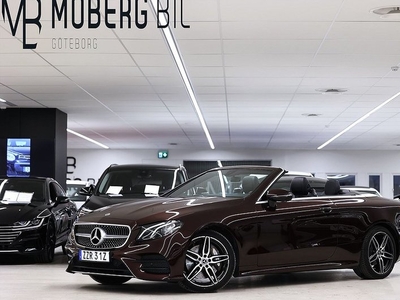 Mercedes E300Benz E 300 Cabriolet AMG Sport B-kamera Navi 2018, Cab