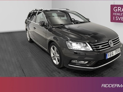 Volkswagen Passat2.0 4M Premium R-Line B-kamera Skinn Drag 2014, Kombi