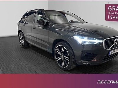 Volvo XC60B5 AWD R-Design VOC D-värme Skinn Navi 2020, SUV