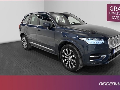 Volvo XC90T5 AWD Inscription 7-Sits Värm VOC Skinn Drag 2020, SUV