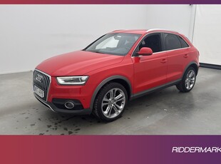 Audi Q3 TDI Quattro 140hk Sport Edition Sensorer Dragkrok