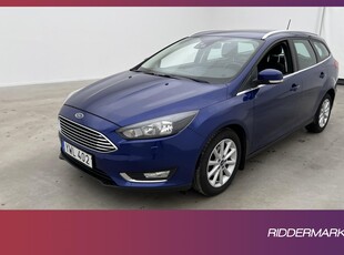 Ford Focus Kombi 125hk Titanium Sensorer Keyless Farthållare