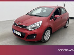 Kia Rio 1.2 CVVT 84hk Advance Två-Brukare Rattvärm 0,44l/mil