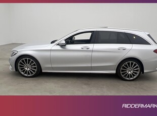 Mercedes-Benz C 220 T d 4M 170hk AMG P-Värm Pano Kamera Drag