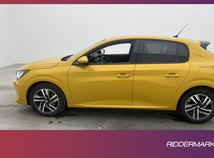 Peugeot 208 1.2 100hk Kamera Halvskinn CarPlay Farthållare