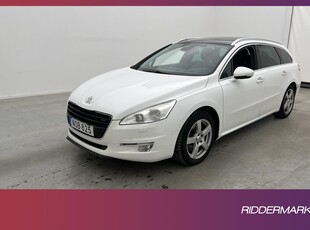 Peugeot 508 SW 2.2 HDi 204hk Pano HUD Navi Elstolar Drag