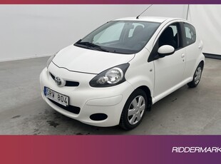 Toyota Aygo 1.0 VVT-i 68hk Två-Bruk 0,39l/mil Låg-Årsskatt