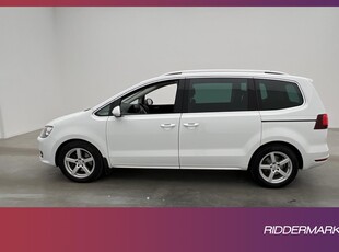 Volkswagen Sharan 2.0 TDI 4M GT 7-Sits Värmare Kamera Drag