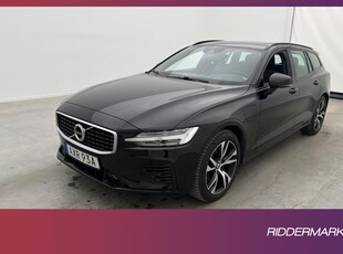 Volvo V60 T8 AWD 392hk R-Design VOC Pano Värm CarPlay Drag