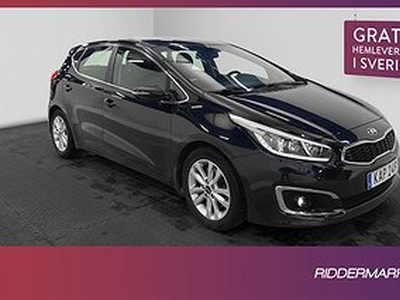 Kia Cee´d 1.6 GDI 135hk Rattvärme Sensorer Dragkrok Välservad