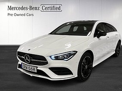 Mercedes-Benz CLA 250 e Shooting Brake AMG-LINE/Nightpaket/Eldrag/S-V hjul/ Panora