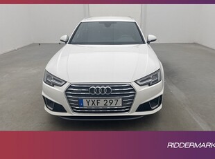 Audi A4 Avant 40 TDI Q 190hk S-Line D-Värm Halvskinn Drag