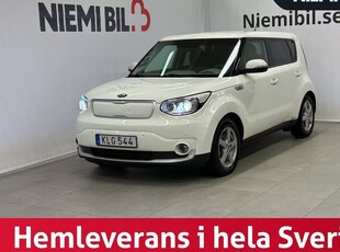 Kia SoulEV 30 kWh Rattvärme Psens Kamera Låg Skatt SoV-däck 2019, Halvkombi