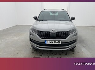 Skoda Kodiaq 4x4 190hk Sportline 7-Sits Cockpit Canton Drag