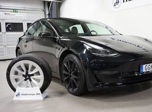 Tesla Model 3Long Range AWD NAVIGATOR GLASTAK V-HJUL 2021, Halvkombi