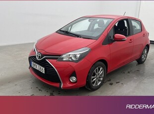 Toyota Yaris1.33 Active Kamera Bluetooth Farthållare 2016, Halvkombi