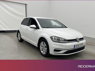 Volkswagen Golf1.0 TSI P-Sensorer CarPlay Låg-Skatt 2018, Halvkombi