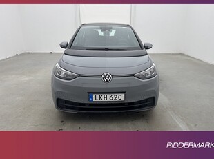 Volkswagen ID.3 Pro Performance 204hk Life Värmare CarPlay