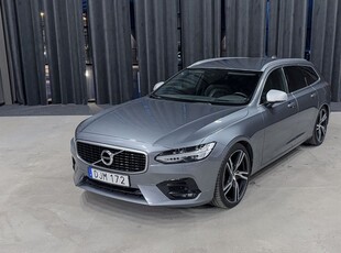 Volvo V90D4 AWD R-Design|HUD|Kamera|Drag|Läder 2018, Kombi