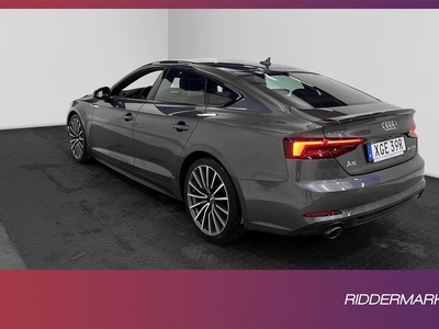 Audi A5 Quattro Sportback S-Line B-kamera P-sensorer 245hk