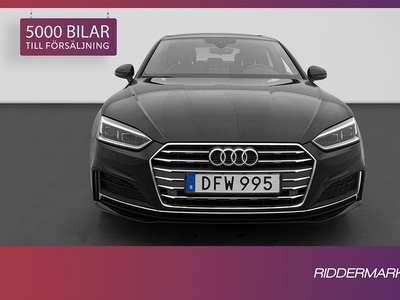 Audi A5 Sportback TDI 190hk S-Line Sensorer Halvskinn Drag