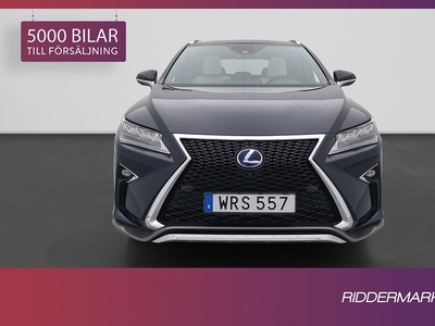 Lexus RX 450h AWD 313hk F Sport Pano HUD 360° Skinn Drag