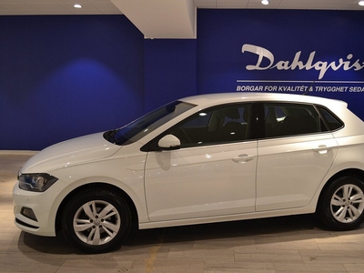 Volkswagen Polo 1.0 TSI BlueMotion 95hk Parkeringsenssore fram+ bak, Adaptivfart