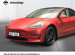 Tesla Model 3Long Range AWD AP YOKE UNIK SE UTRUSTNING 2019, Halvkombi