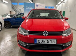 Volkswagen Polo5-dörrar 1.2 TSI, Bluetooth topp skick 2016, Halvkombi