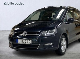 Volkswagen SharanVW 2.0 TDI DSG 7-sits Panorama Navi Drag 2015, Minibuss