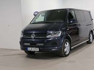 Volkswagen T5Transporter Combi TDI 204 DSG 4Motion skinn värmare 2018, Minibuss