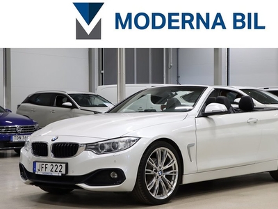 BMW 420D EU6 CONVERTIBLE HARMAN KARDON SKINN M-RATT 2014, Sportkupé