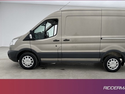 Ford CustomTransit 350 L2H2 2.2TDCi Värmare 2xDörrar Drag B-Kamera 2016, Minibuss