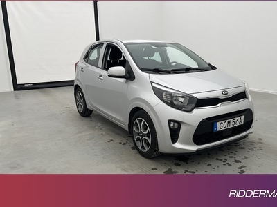 Kia Picanto1.0 MPI B-Kamera Rattvärme Carplay Sensorer 2019, Halvkombi