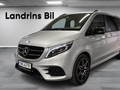 Mercedes V250Benz V 250d 4MATIC AMG Dragkrok Värmare Bur 2019, Minibuss