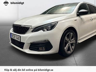 Peugeot 308SW 1.5 BlueHDi EAT GT-Line PDC Panorama 2019, Halvkombi