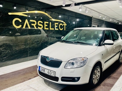 Skoda Fabia1.2 AMBIENTE CANDY WHITE 2 ÄGARE 2010, Halvkombi