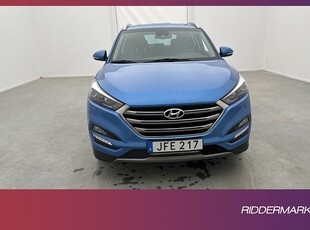 Hyundai Tucson CRDi 4WD 136hk Kamera Navi Keyless Dragkrok