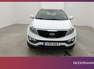 Kia Sportage 1.7 CRDi 115hk Pano B-Kam Skinn Navi Rattvärme