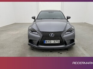 Lexus IS 300h 2.5 CVT F Sport Kamera Navi Skinn Rattvärme