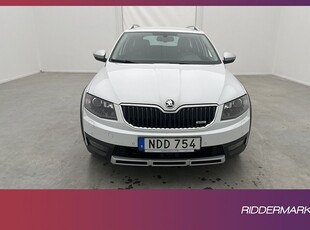 Skoda Octavia Scout 4x4 Premium Värm Canton Kamera Navi Drag