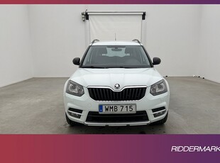 Skoda Yeti 1.4 TSI 125hk Style Värmare Kamera CarPlay Drag