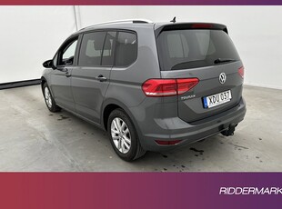 Volkswagen Touran 1.6 TDI 115hk 7-Sits D-Värm B-Kamera Drag