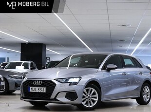 Audi A3Sportback 35 TFSI Proline Cockpit PDC Carplay 2021, Halvkombi