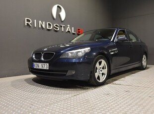 BMW 520d AUT NAVI PDC SKINN 0.46L MIL NYSERV NYBES 2010, Sedan